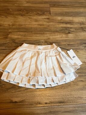 Double or nothing tennis skirt